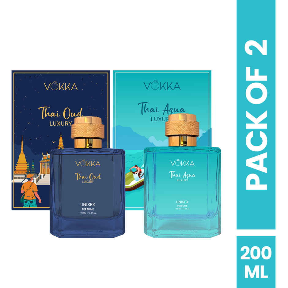 Vokka Thai Oud Thai Aqua Unisex Luxury EDP Aqua Woody Musky