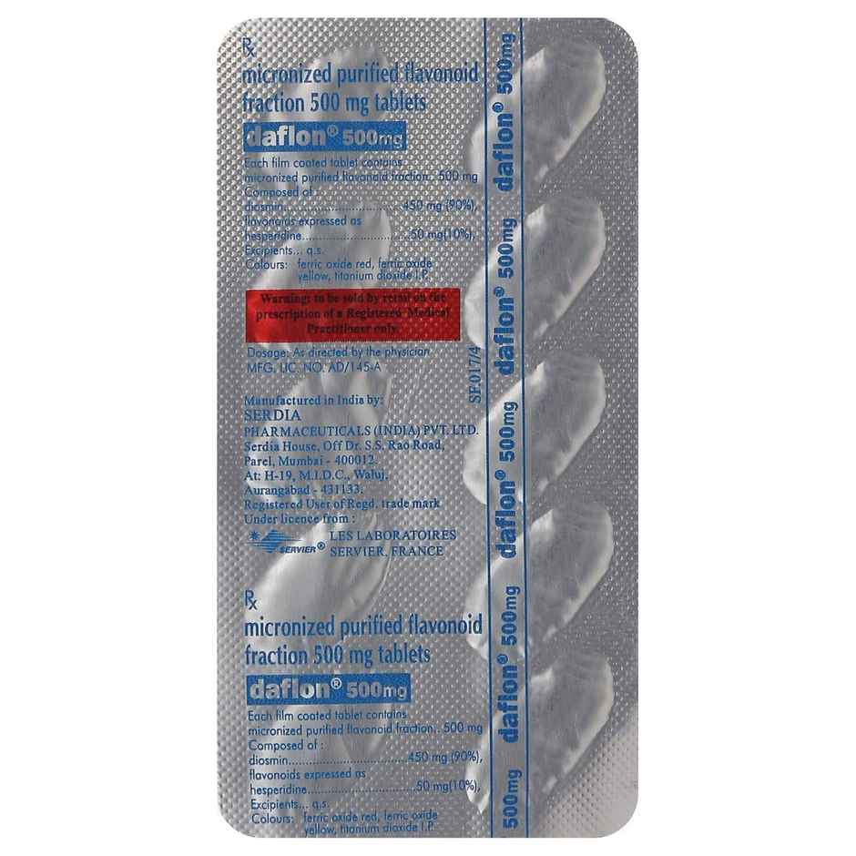 Daflon 500mg Tablet