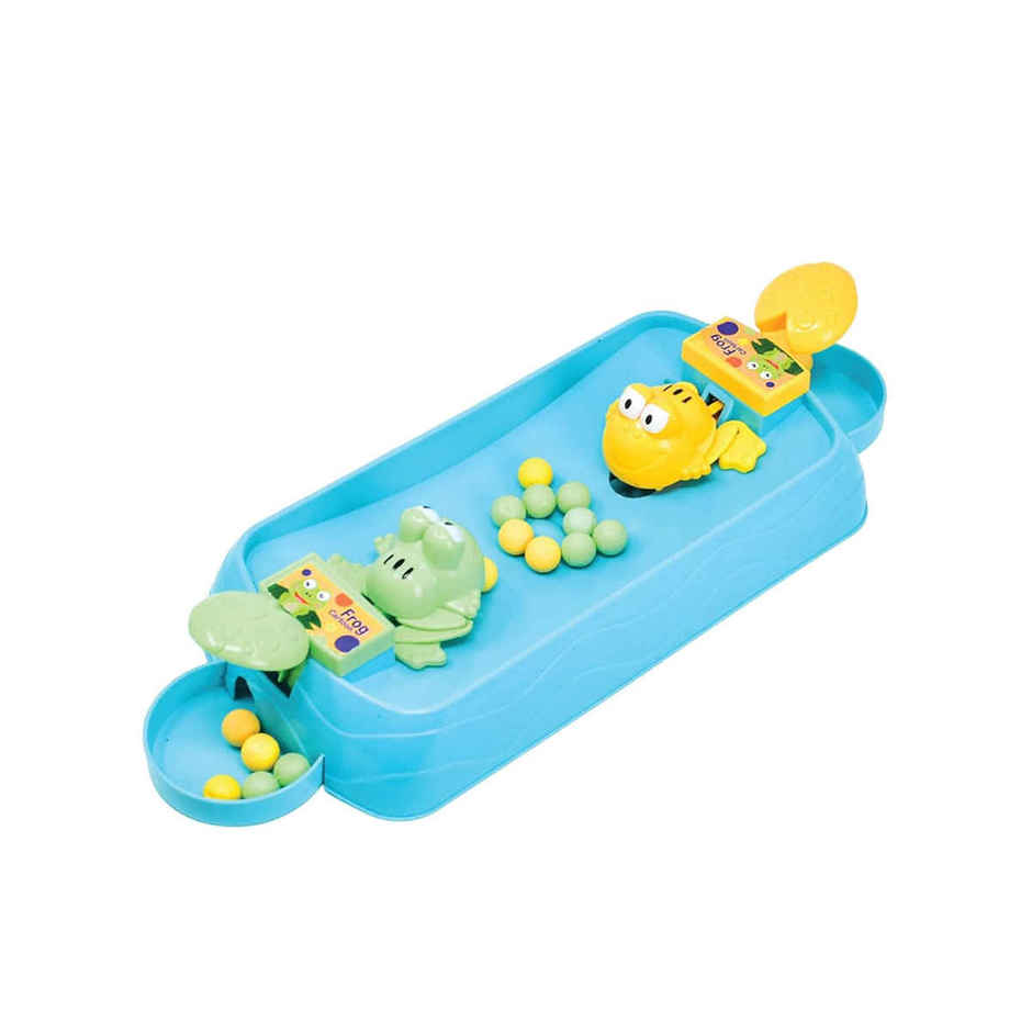 PlayMagic Feed The Frogs 2-Player Board Game - Interactive Action Toy for Kids