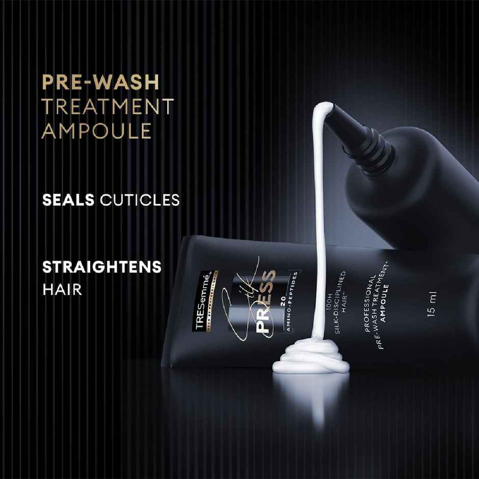 Tresemme Silk Press Pre-Wash Treatment Ampoules