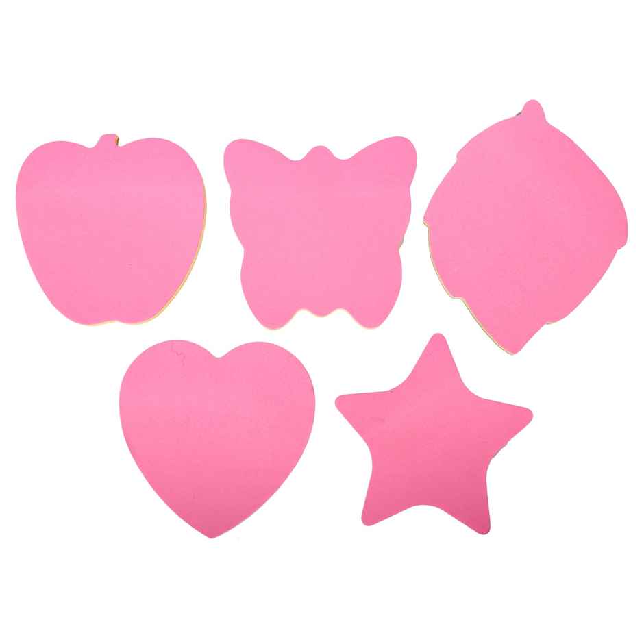 Saya Creative Shape Sticky Notes | Colorful Self-Adhesive Memo Notes for School & Office