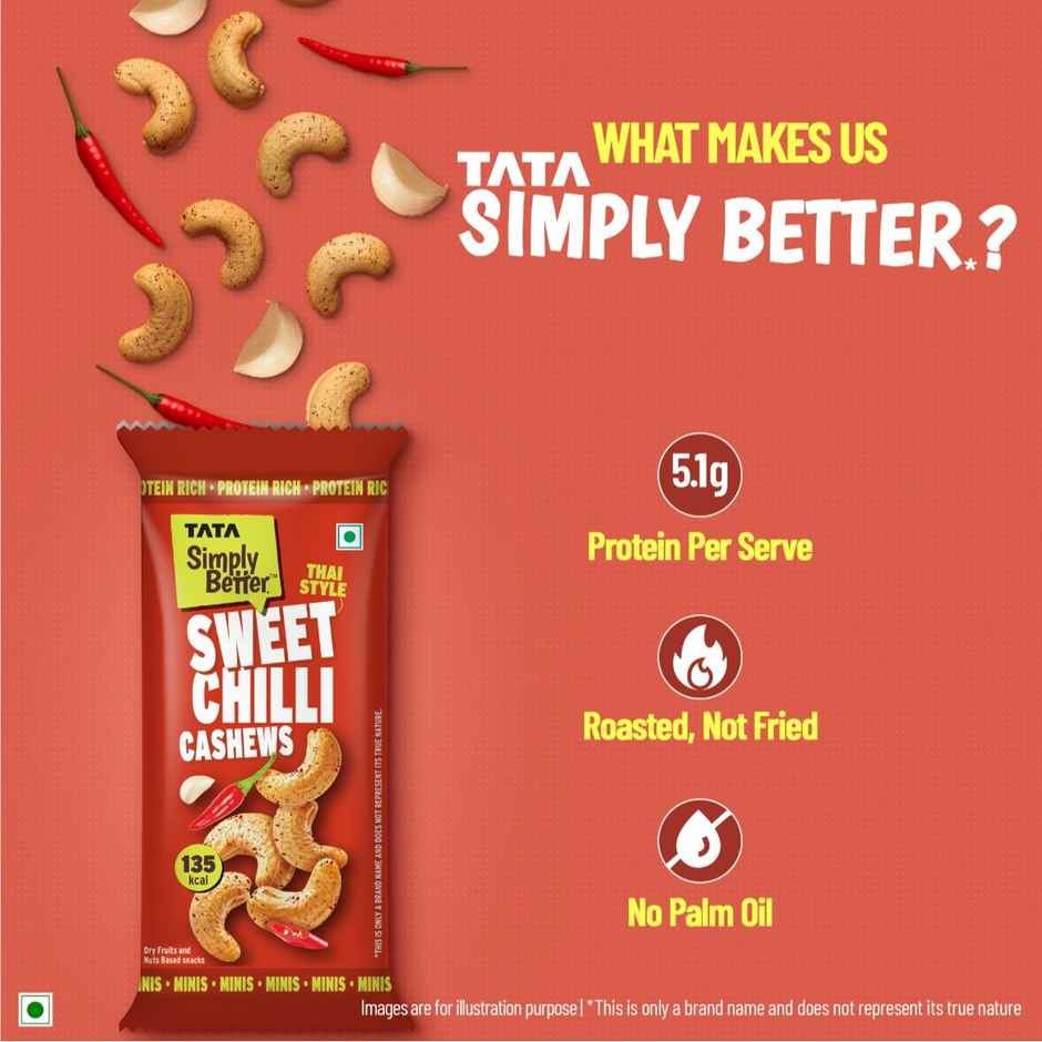 Tata Simply Better Sweet Chilli Cashews