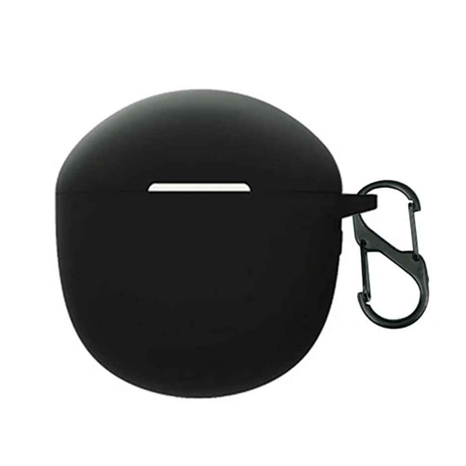 Sounce Silicone Case Cover Compatible with Realme Buds Air Pro/Air 2 | Black