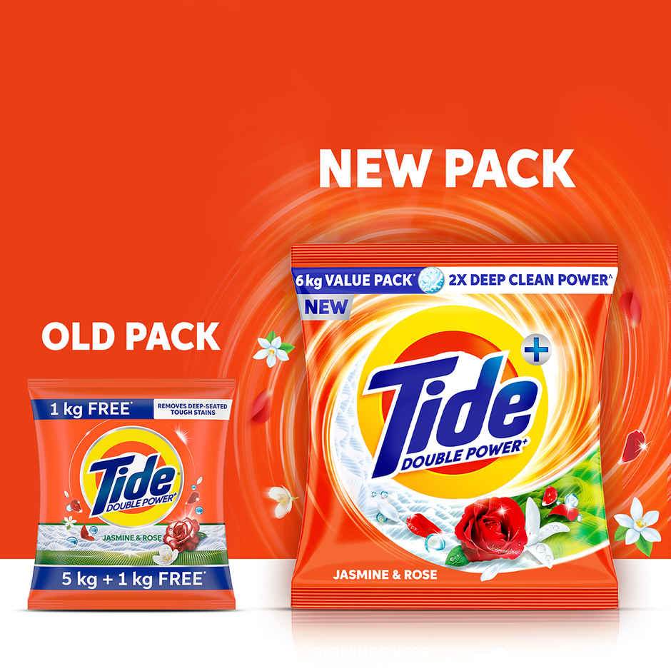 Tide Plus Jasmine & Rose Detergent Powder