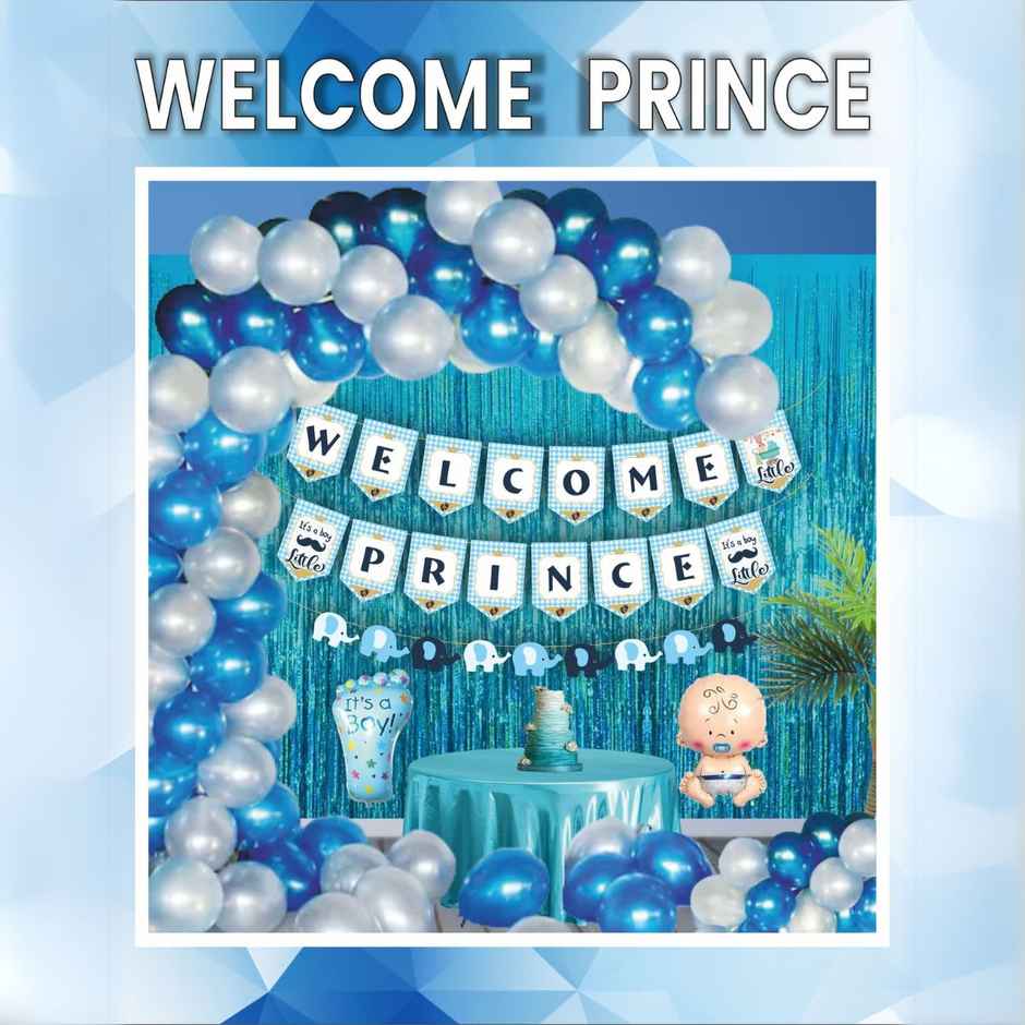 Welcome Prince Decoration Kit | Let's Vybe
