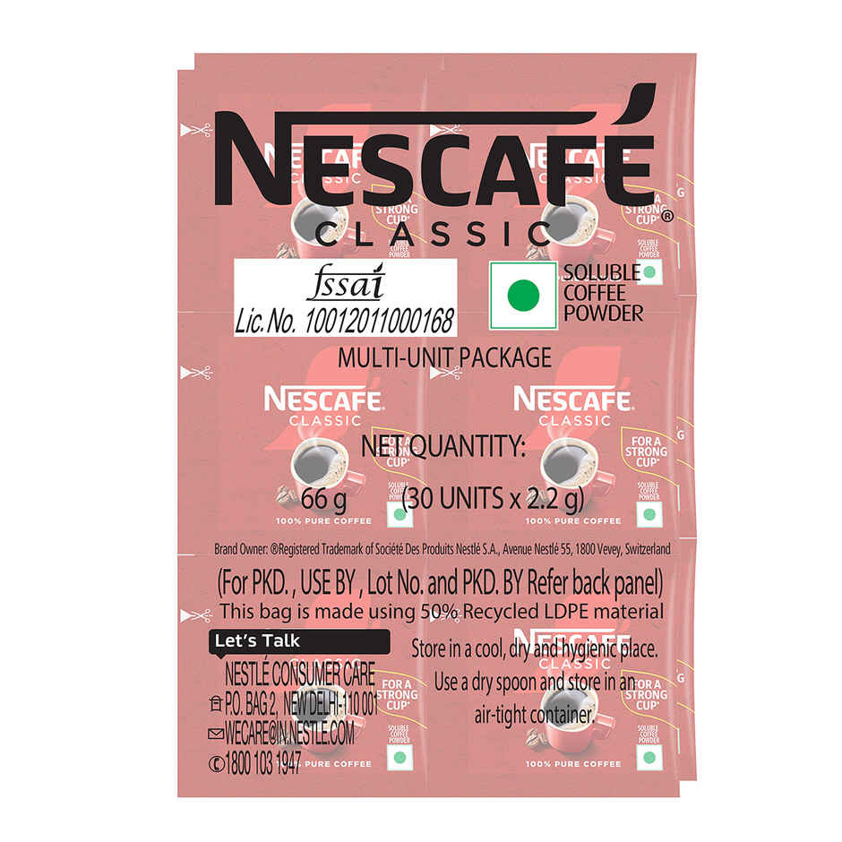 NESCAFE Classic Instant Coffee | Sachet