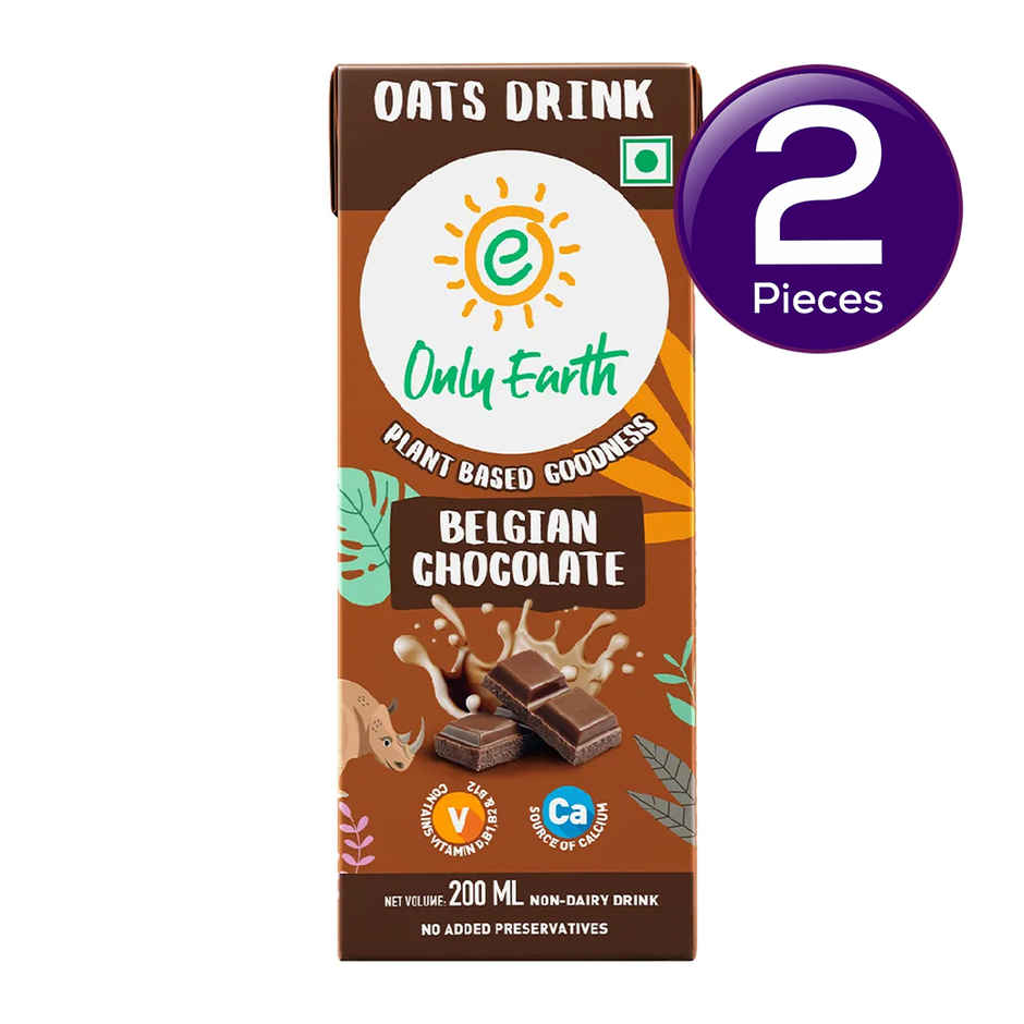 Only Earth Belgian Chocolate Oat Drink Combo