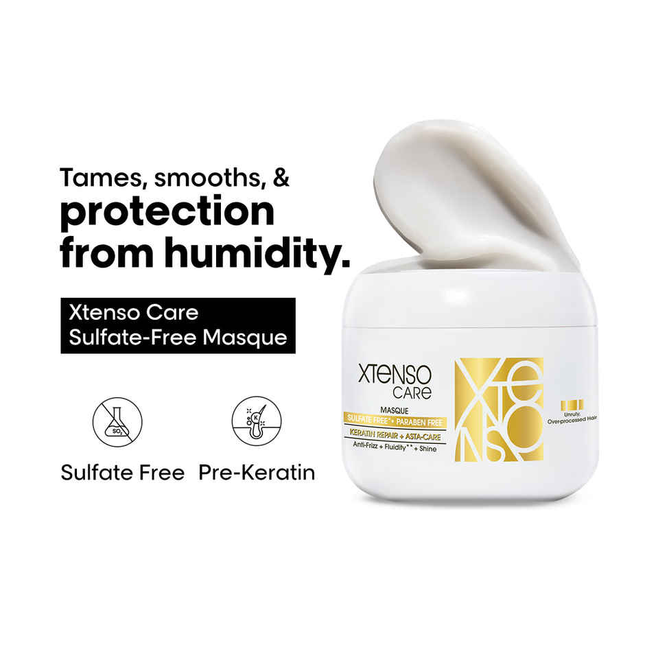 L'Oreal Professionnel Xtenso Care Sulfate-Free Masque For Frizz-Free, Shiny & Manageable Hair