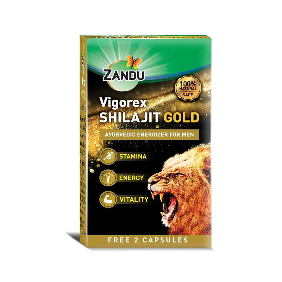 Zandu Vigorex Shilajit Gold Capsule