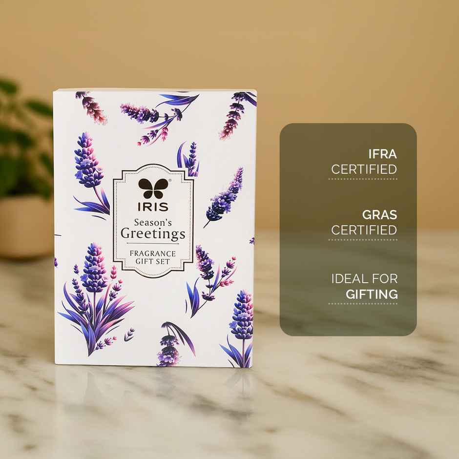 IRIS Lavender Gift Set With Potpourri And Floaters | Fragrance Gift Sets