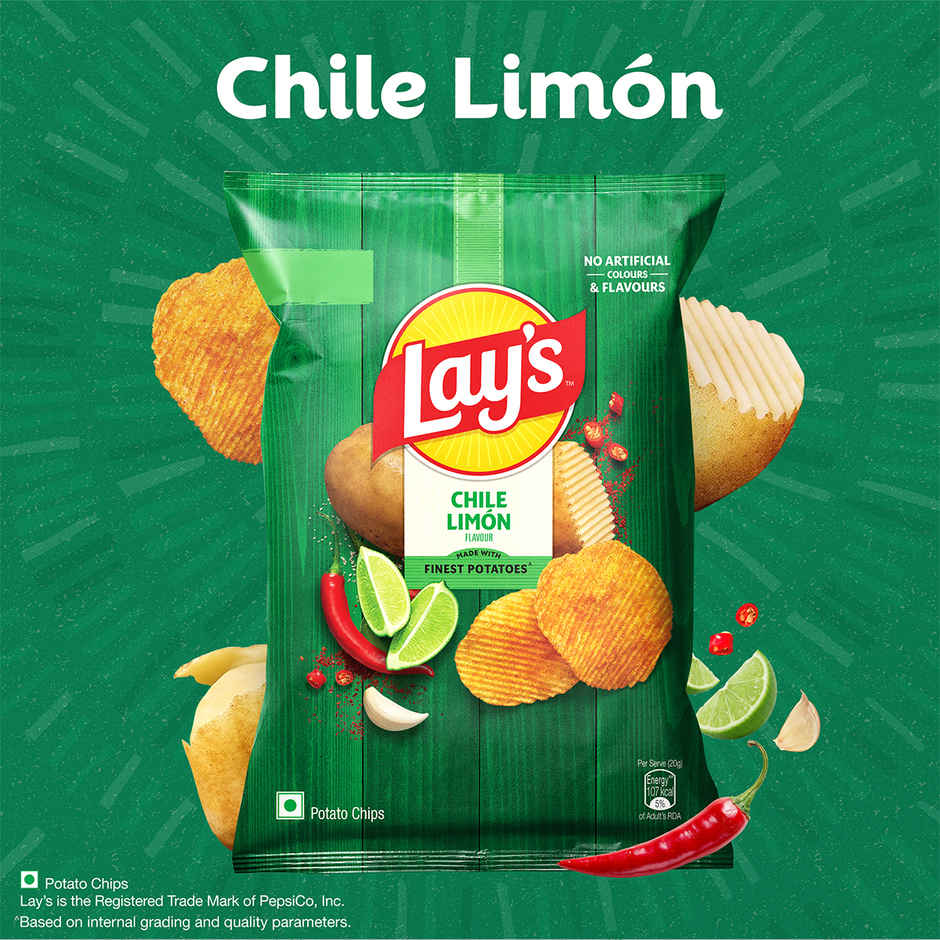 Lay's Chile Lemon Flavour | Crunchy Potato Chips