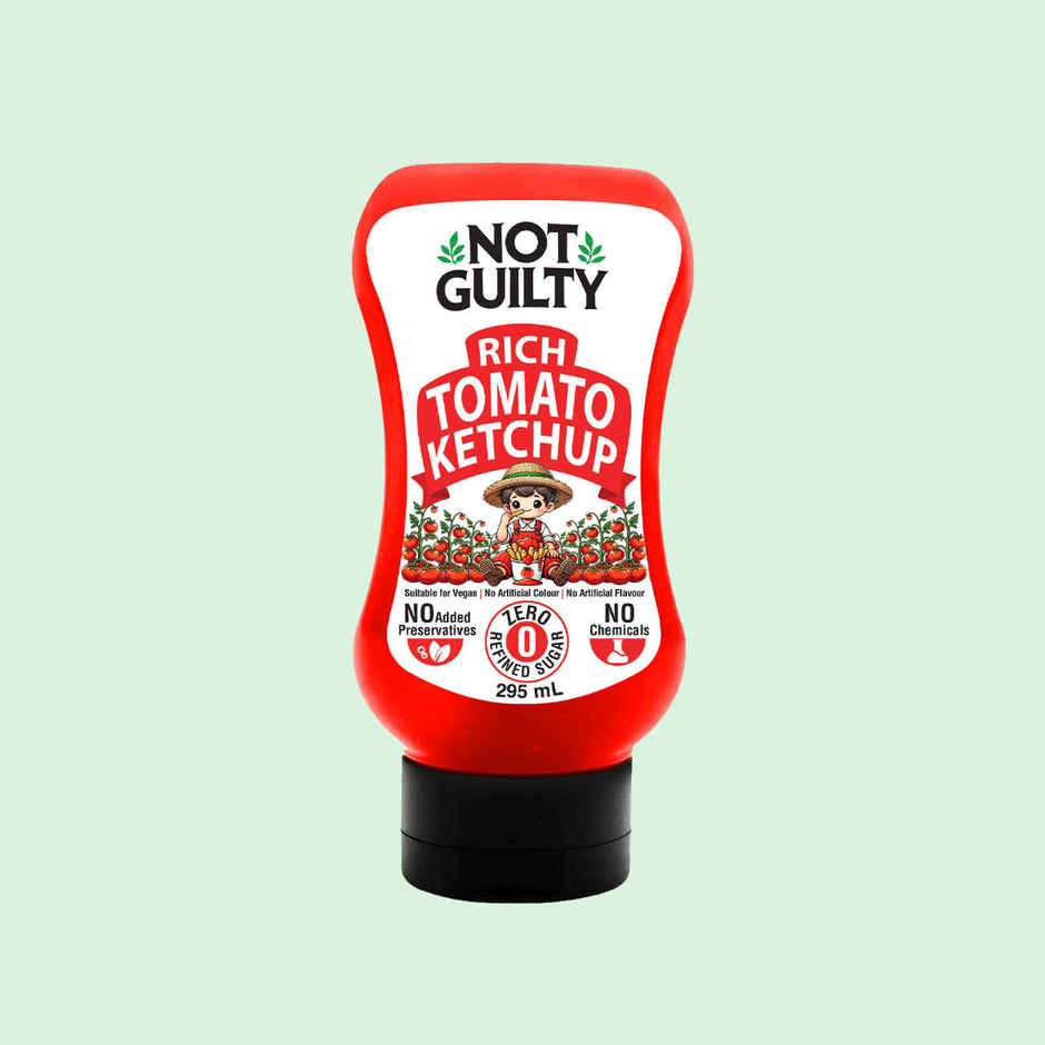 Not Guilty 0% Refined Sugar Tomato Ketchup