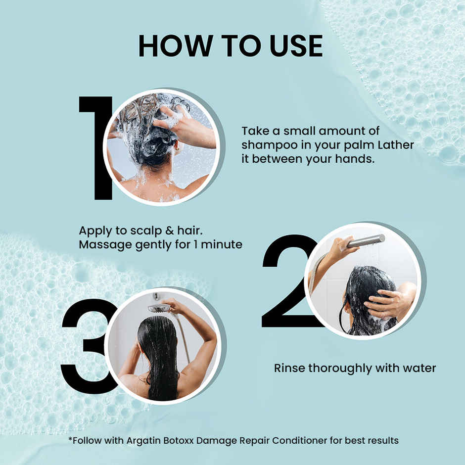 Argatin Botox Damage Repair Sulphate Free Shampoo