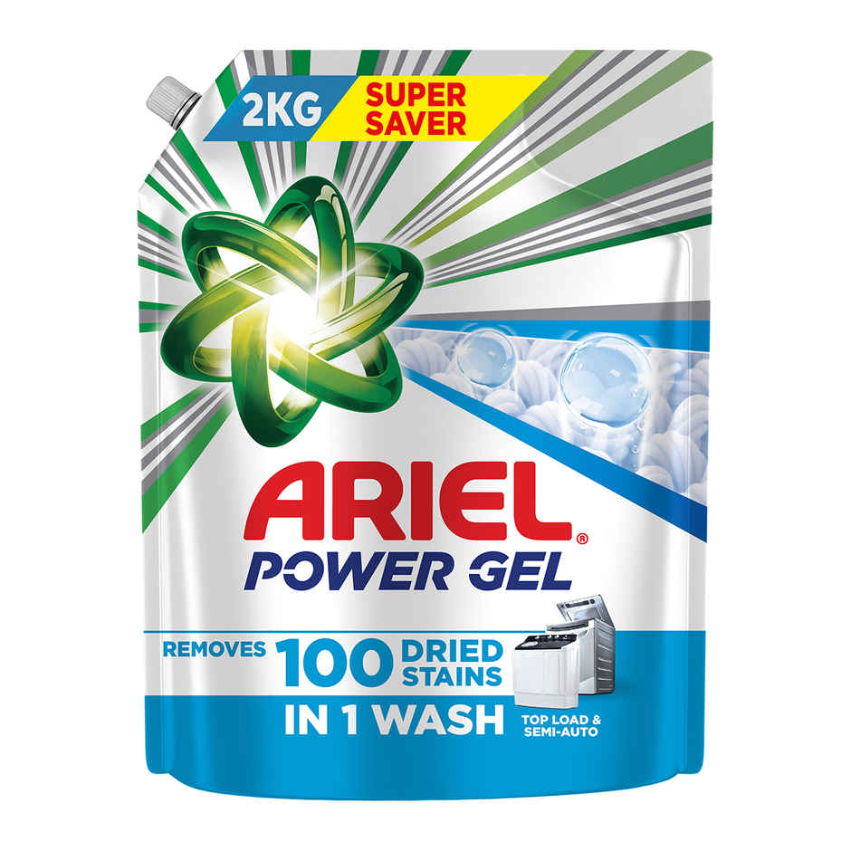 Ariel Power Gel Liquid Detergent for Top load washing machine