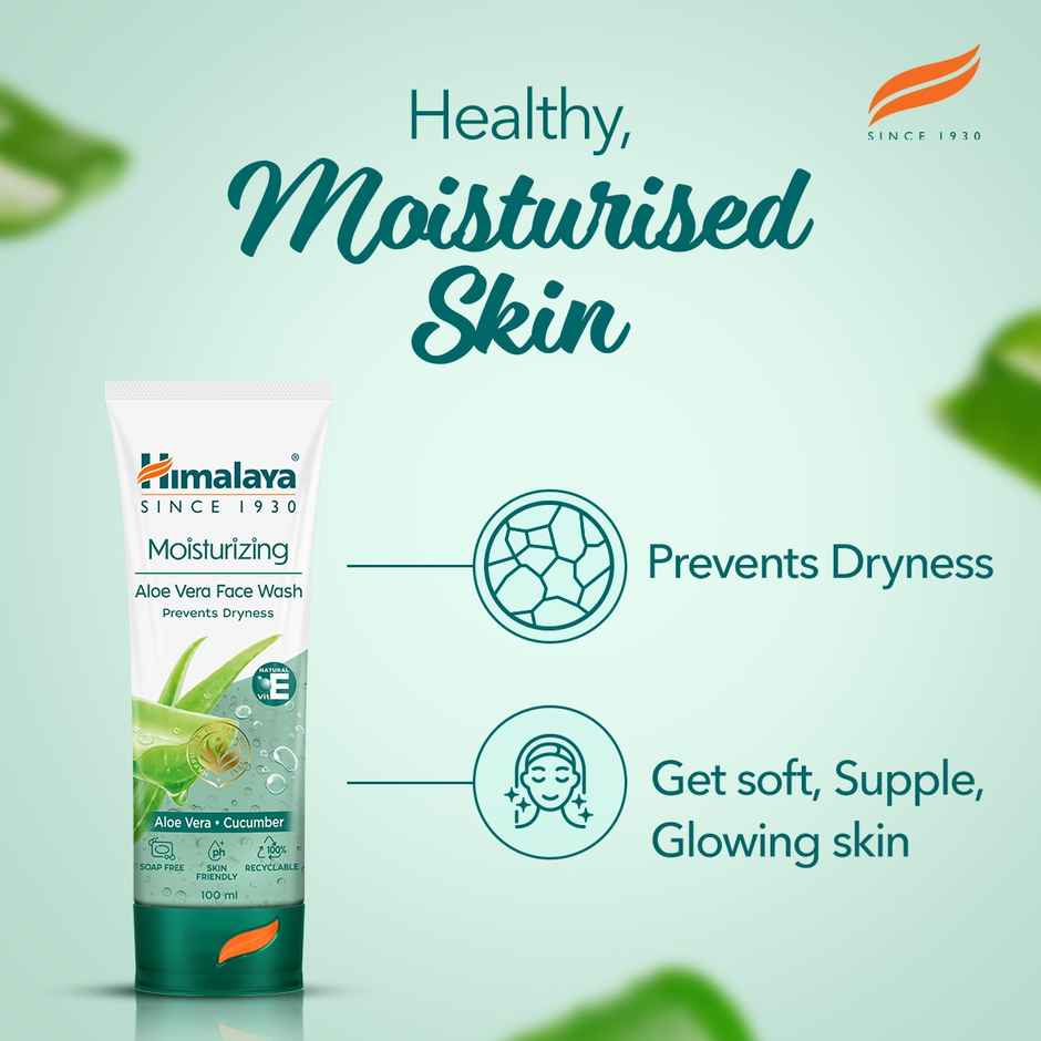 Himalaya Moisturizin Aloe Vera Face Wash