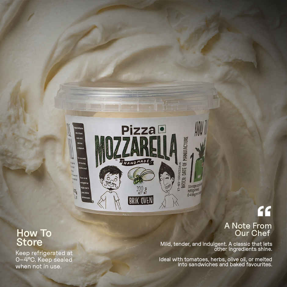 Brik Oven Pizza Mozzeralla Cheese