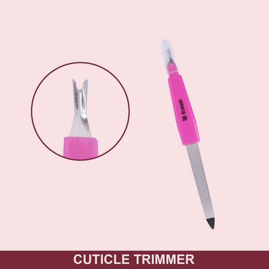 Bronson Professional Nail Filer And Cuticle Trimmer (Color May Vary)