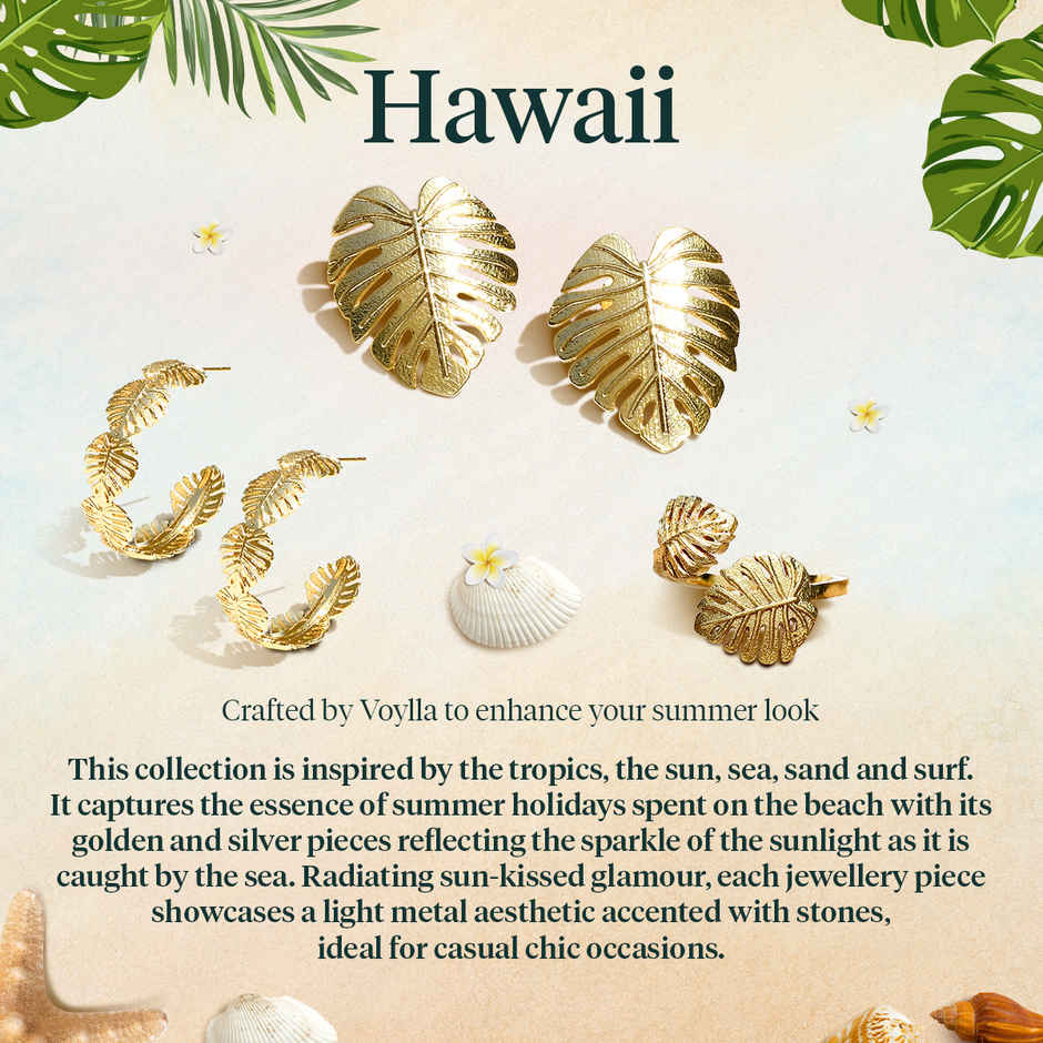 Voylla Hawaii Starfish Dangler Necklace