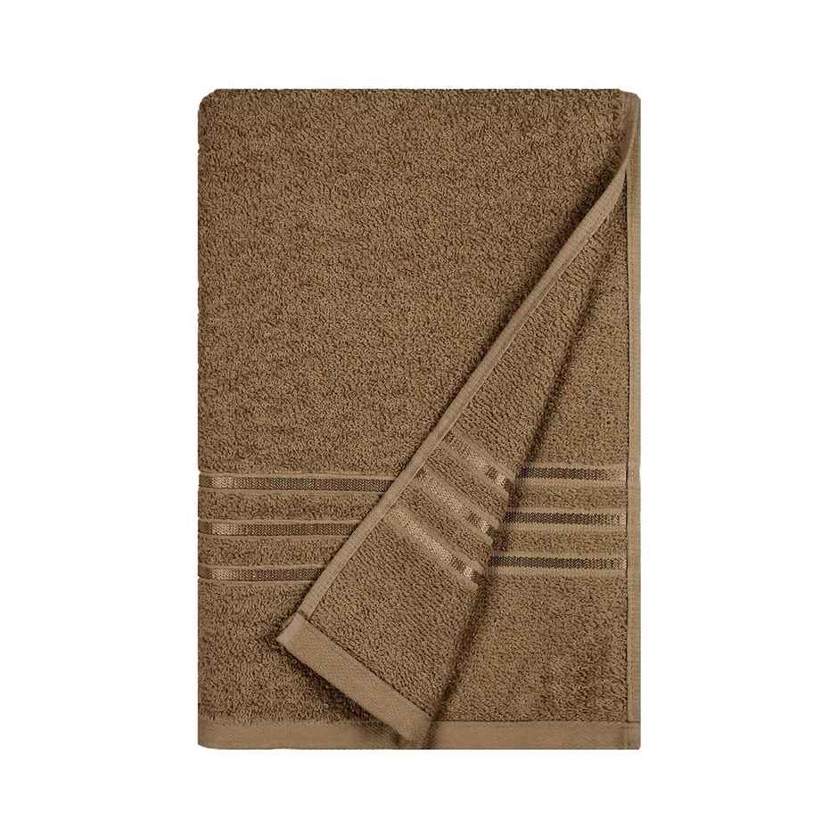 Home Elegance by myTrident Comfort Living Cotton Bath Towel | 70cm x 140cm | 400 GSM | Coconut Shell