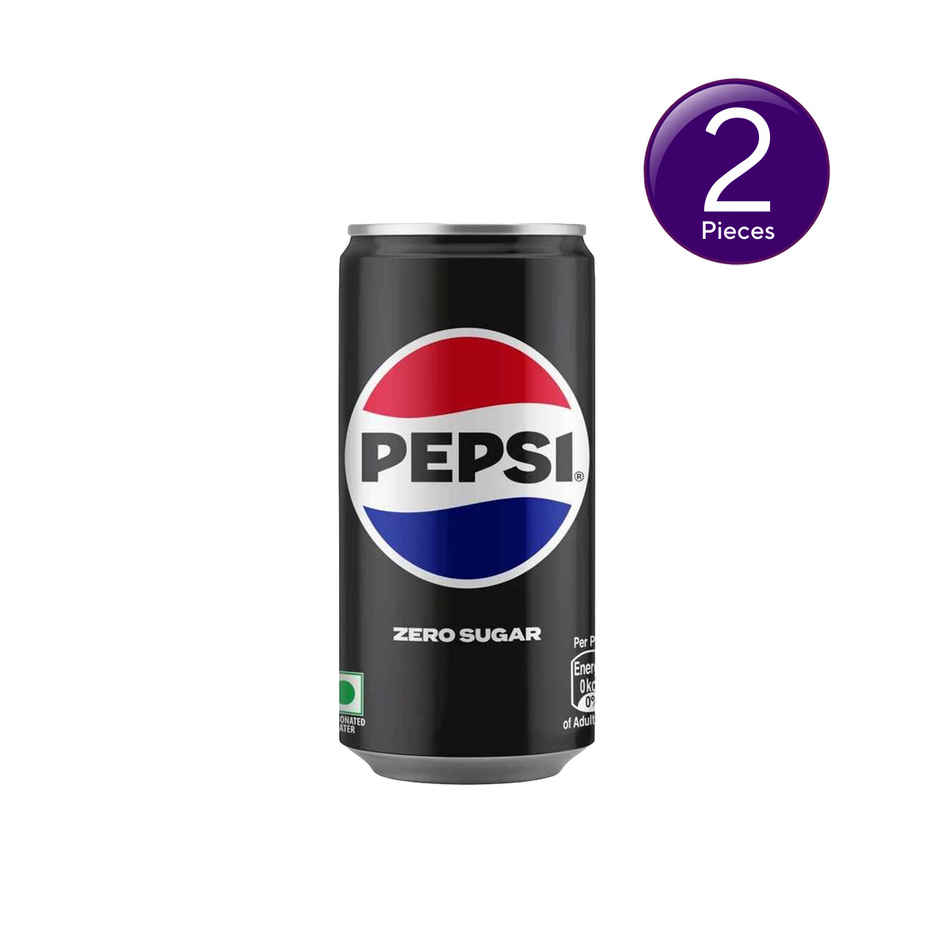 Pepsi Zero Sugar Soft Drink Can | Carbonated Beverage Combo