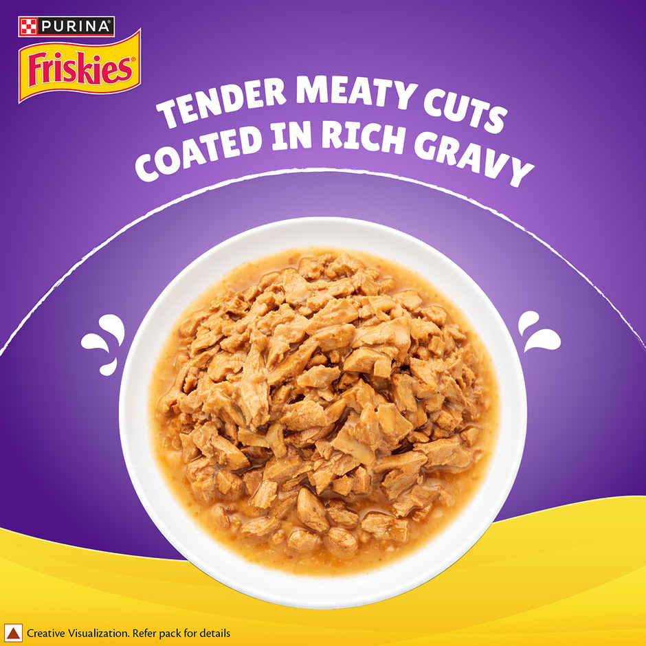 Purina Friskies Gravy Licious Cat Food Tuna Flavour