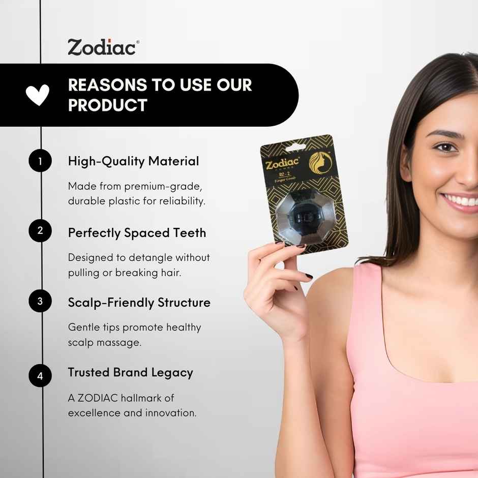 Zodiac Rc2 Round Hair Comb