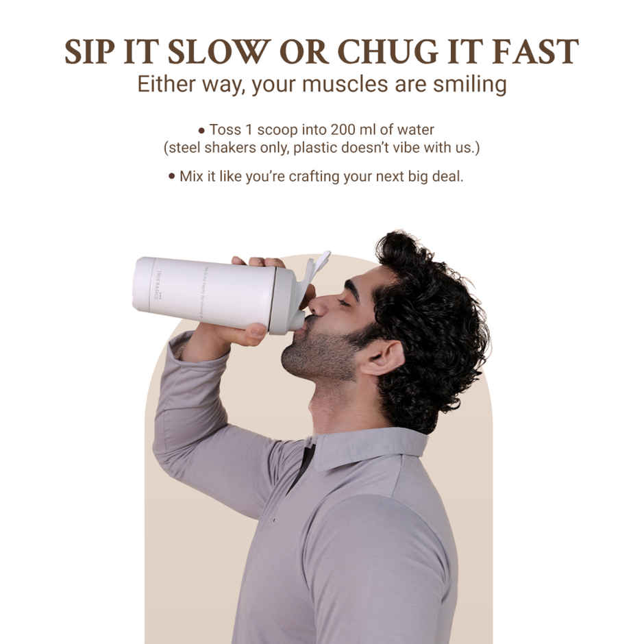 TrueBasics Clean Whey Protein Powder Isolate & Concentrate Blend (Chocolate )