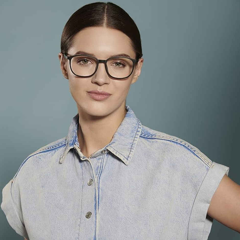 Lenskart Blu Unisex Solid Metal Computer Glasses | Black - L