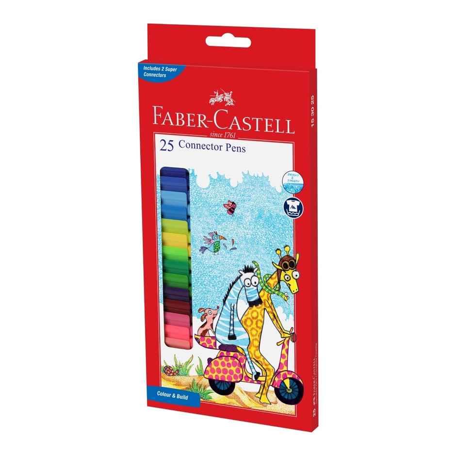 Faber-Castell Connector Pens Assorted | Smooth Coloring