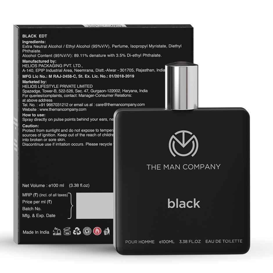 The Man Company Men's Perfume - Black