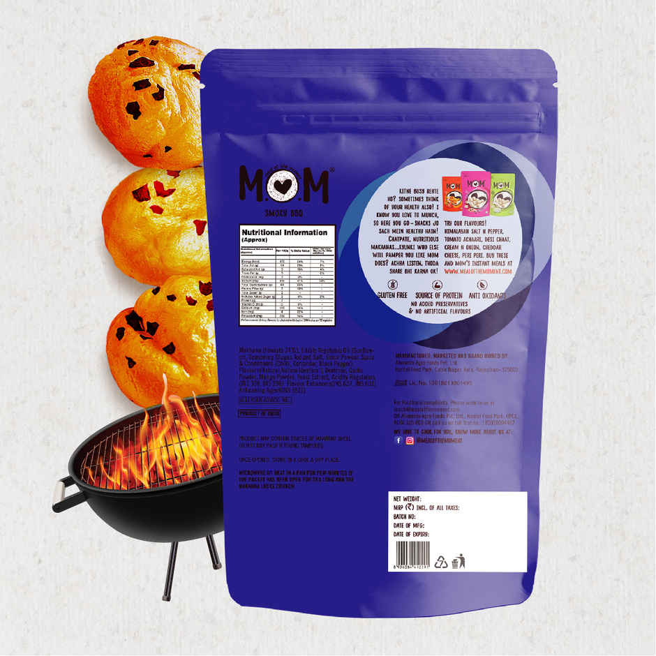 MOM Smoky BBQ Roasted Makhana