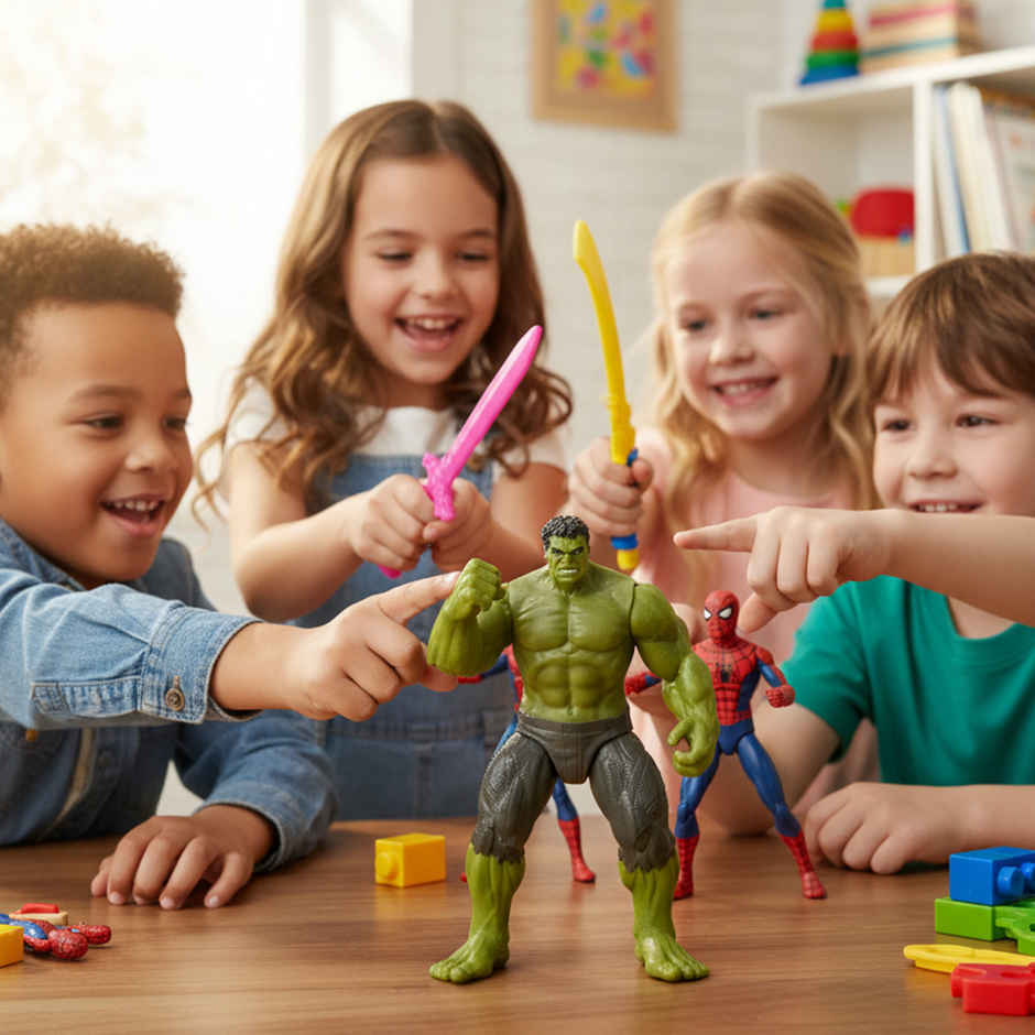 Striders Licensed Hulk Mini Action Figure | 4 inch