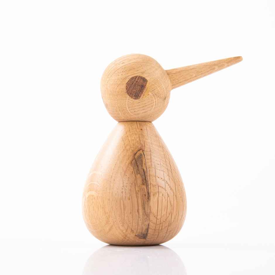 Gibox Handcrafted Wooden Bird Tall