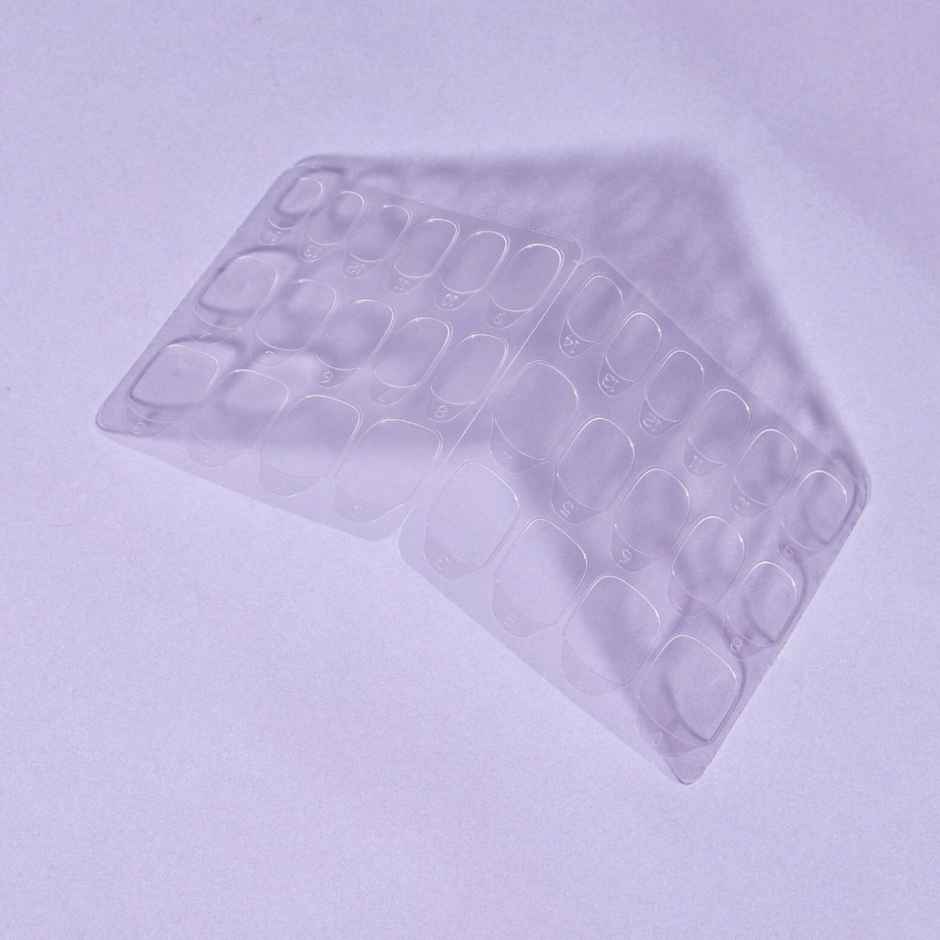 Pep Nails | Glue Tabs | Single Sheet Of 30 | Non Damaging | 1 Week Stay | Easy To Use And Remove