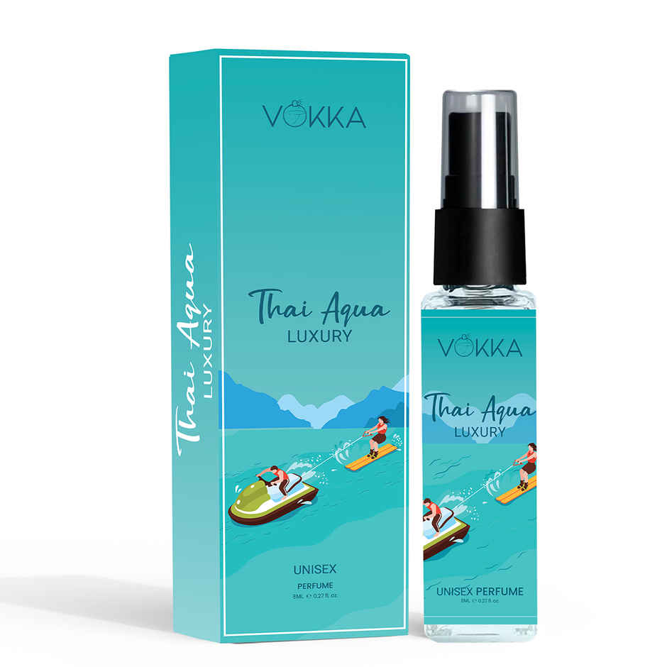 Vokka Pocket Perfume Thai Aqua Unisex Luxury Aqua Sandalwood