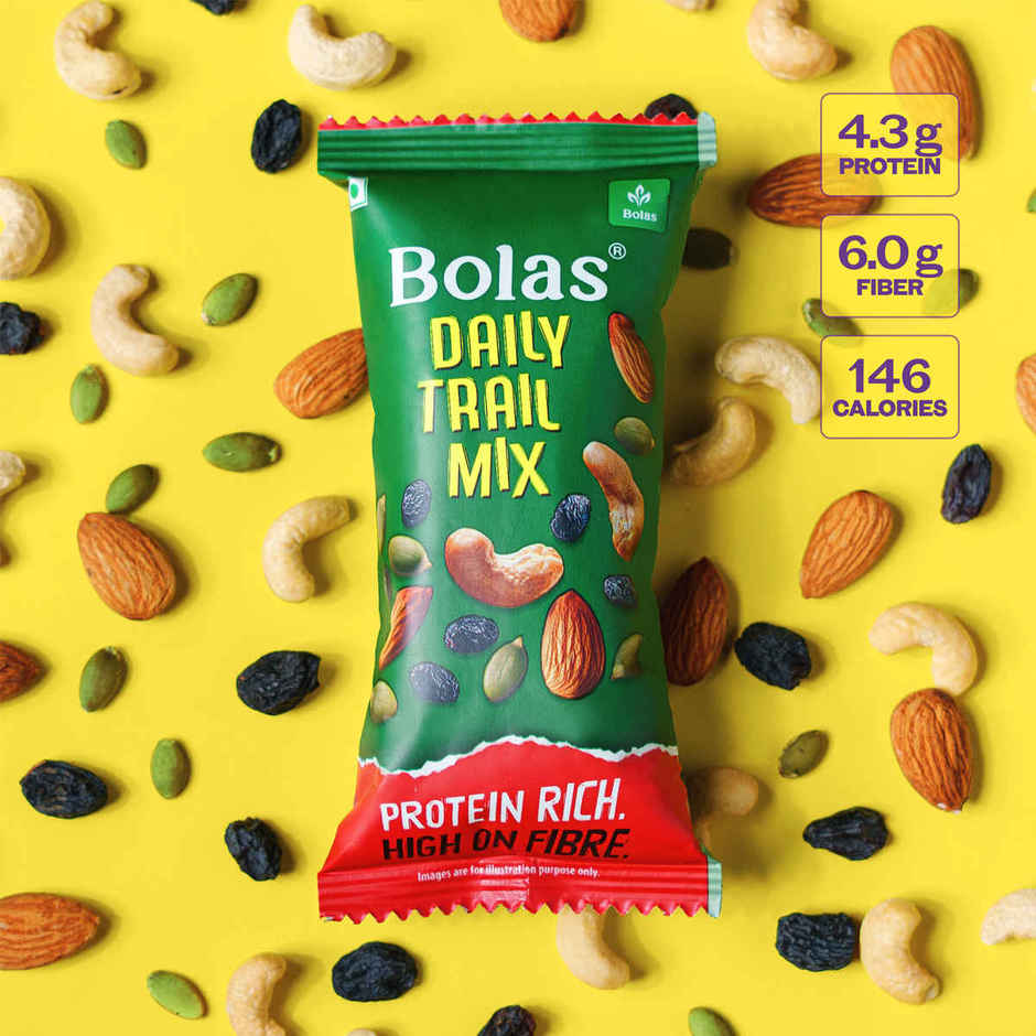 Bolas Daily Trail Mix | Just Roasted Dry fruit Mix