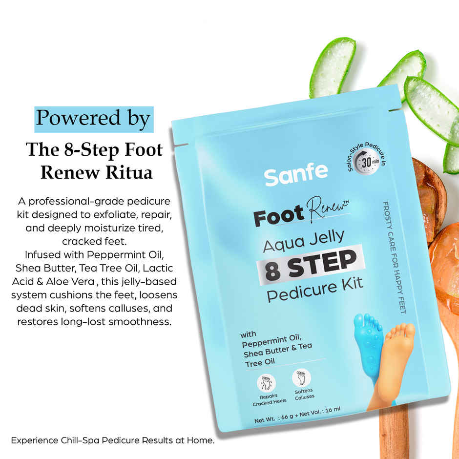 Sanfe Pedicure Kit At Home Foot Spa & Callus Care