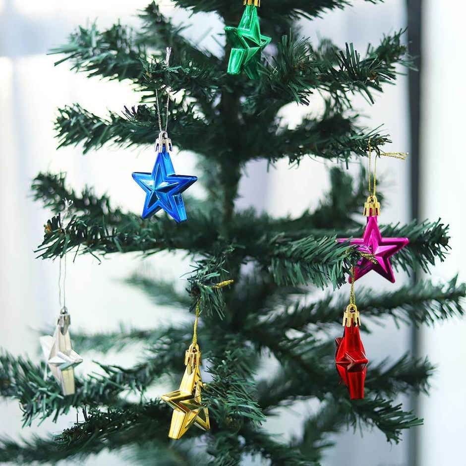 Christmas Stars For Tree Decoration, Multicolour | Pichai