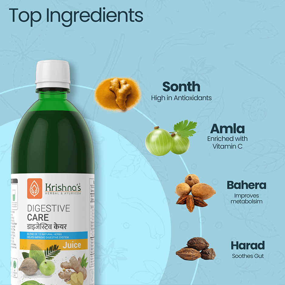 Krishna's Herbal & Ayurveda Digestive Care Juice