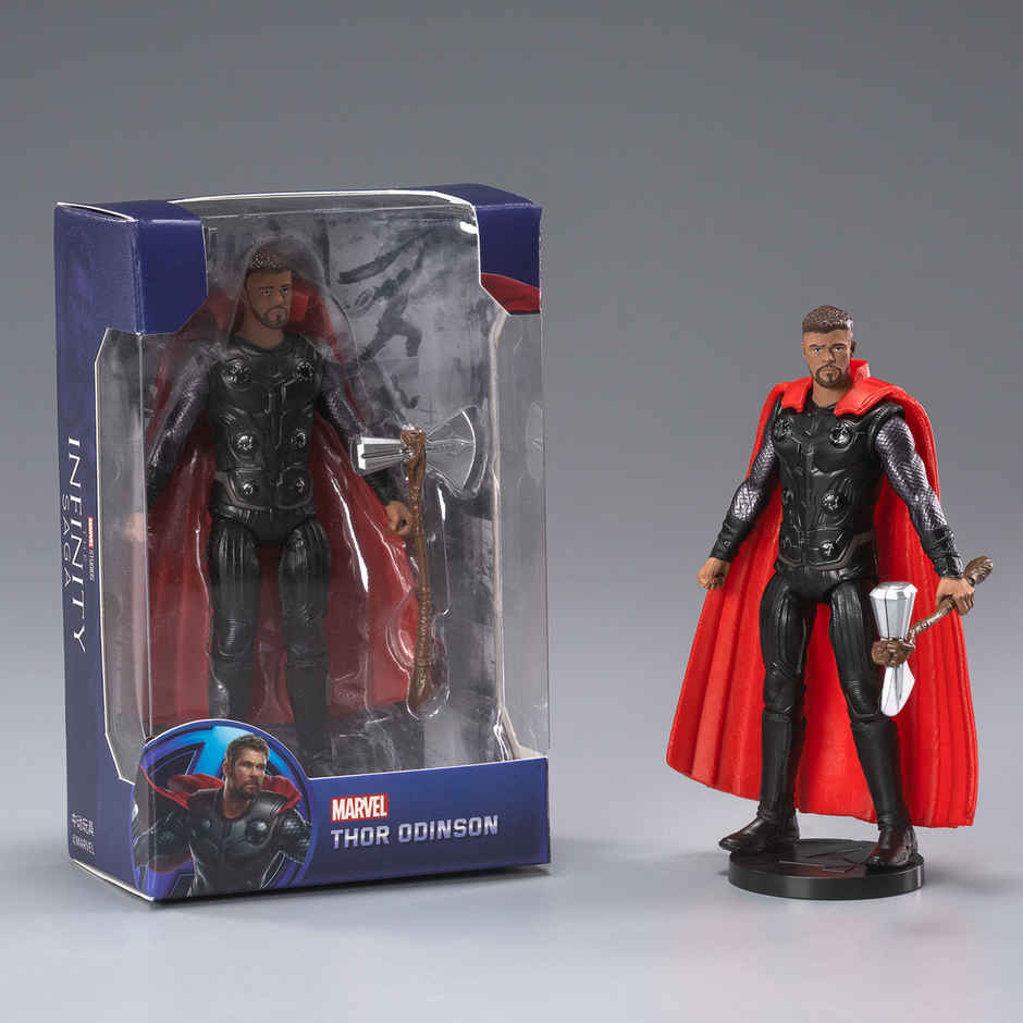 Striders Licensed Thor Mini Action Figure Super Hero Toy | 4 inch