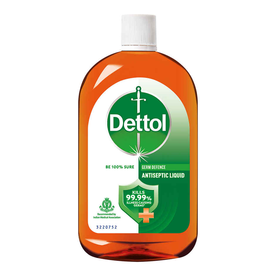 Dettol Antiseptic Liquid for First Aid, Surface Disinfection and Personal Hygiene
