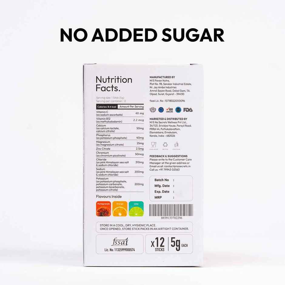 No Secrets Perfect Hydration Duo Electrolytes & Antioxidants Assorted Box