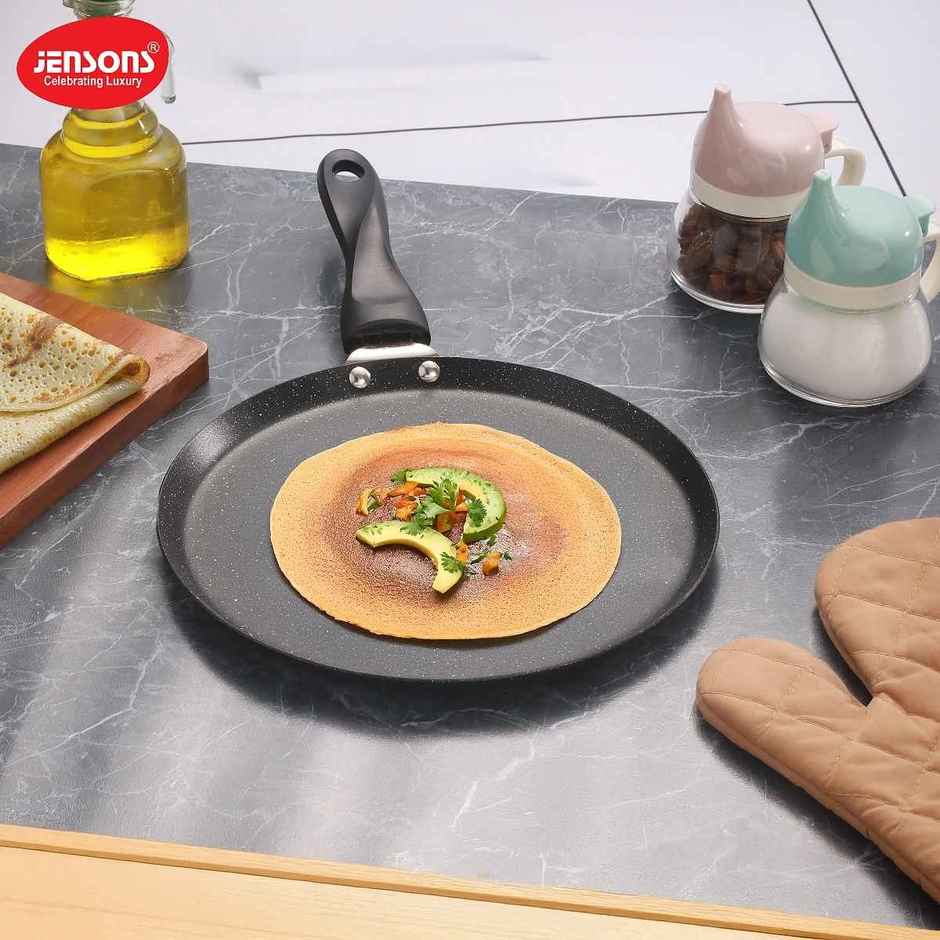 Jensons Non Stick Dosa Tawa 30 cm | Gas Stove Compatible