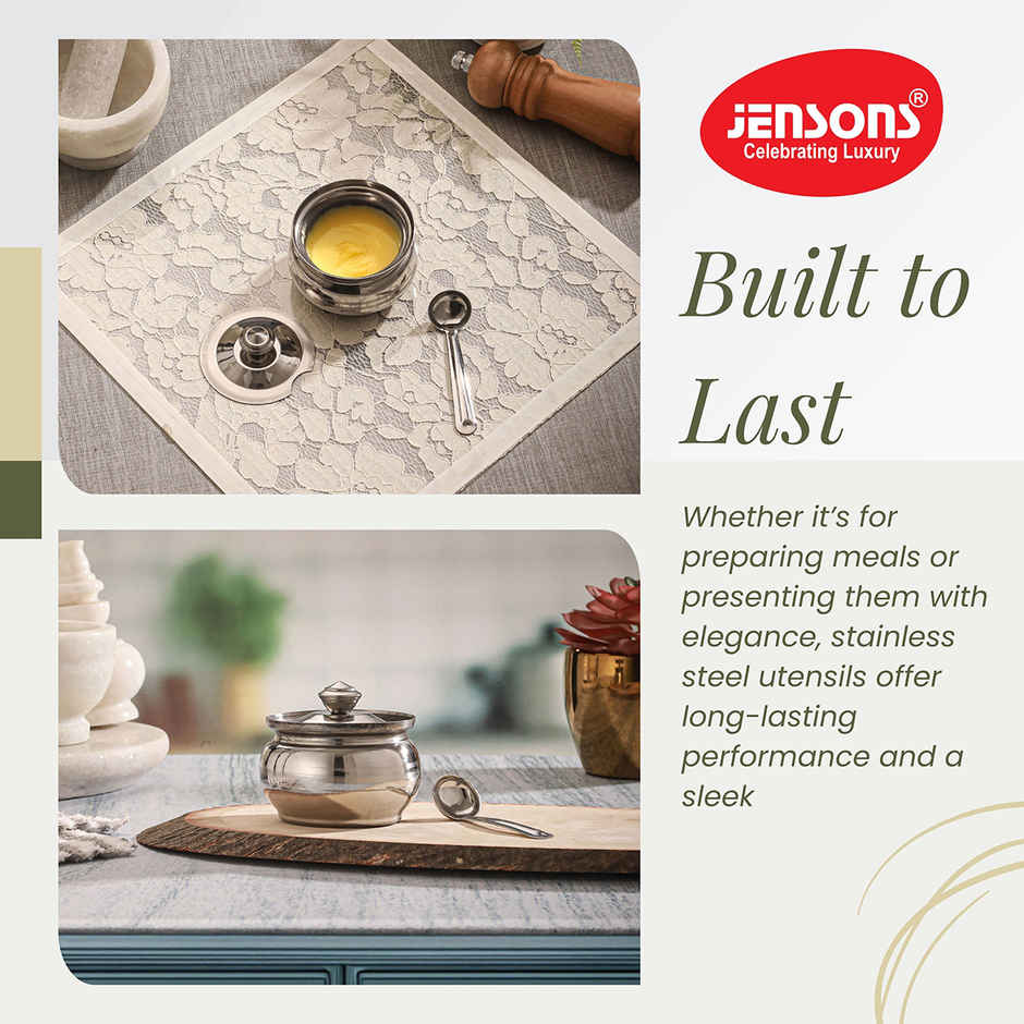 Stainless Steel Ghee Pot | Jensons