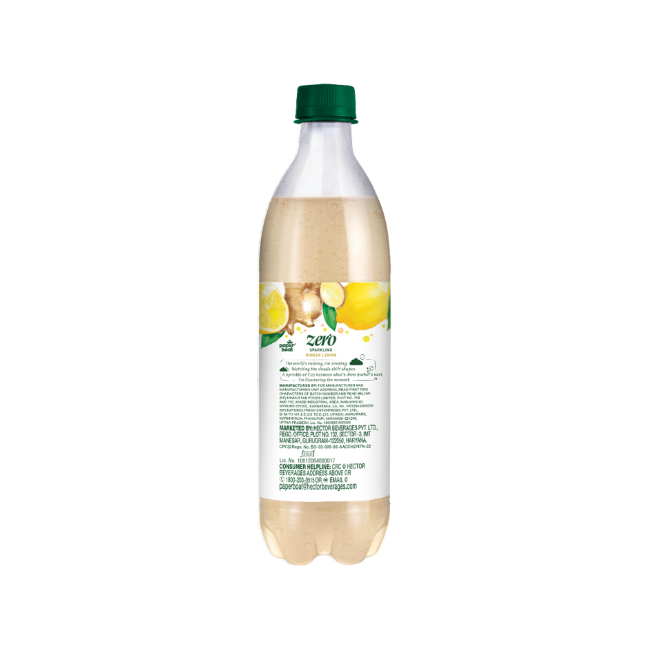 Paper Boat Ginger Lemon Sparkling Water