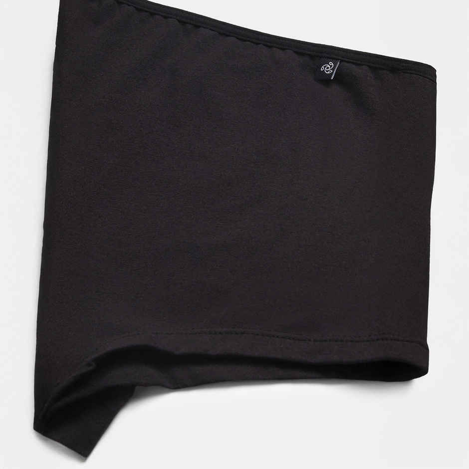 Jockey SS04 Women's Super Combed Cotton Elastane Stretch Underwear BoyShorts|Concealed Waistband | Black-XXL