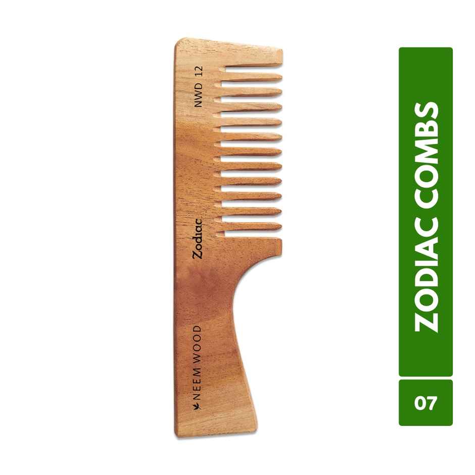 Zodiac Neem Wood Comb 12