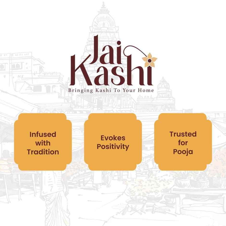 Jai Kashi Cow Dung Sambrani Dhoop Cones
