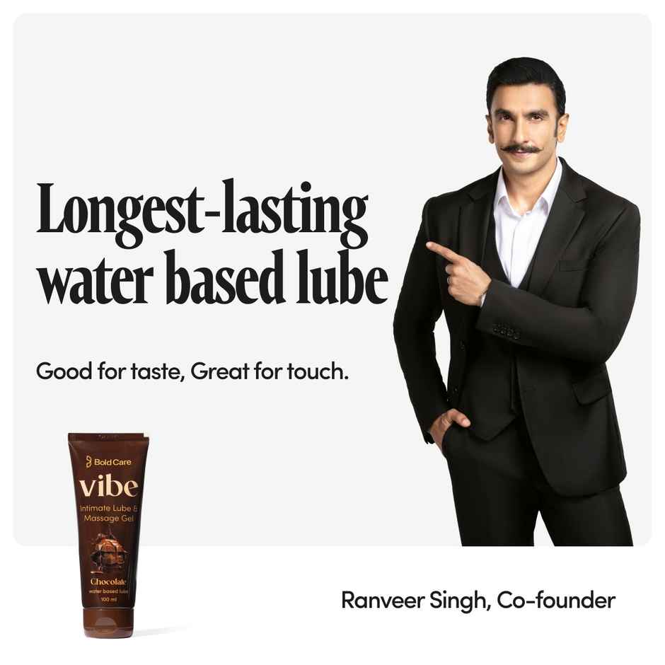 Bold Care Vibe - Chocolate Flavoured Water-based Intimate Lube