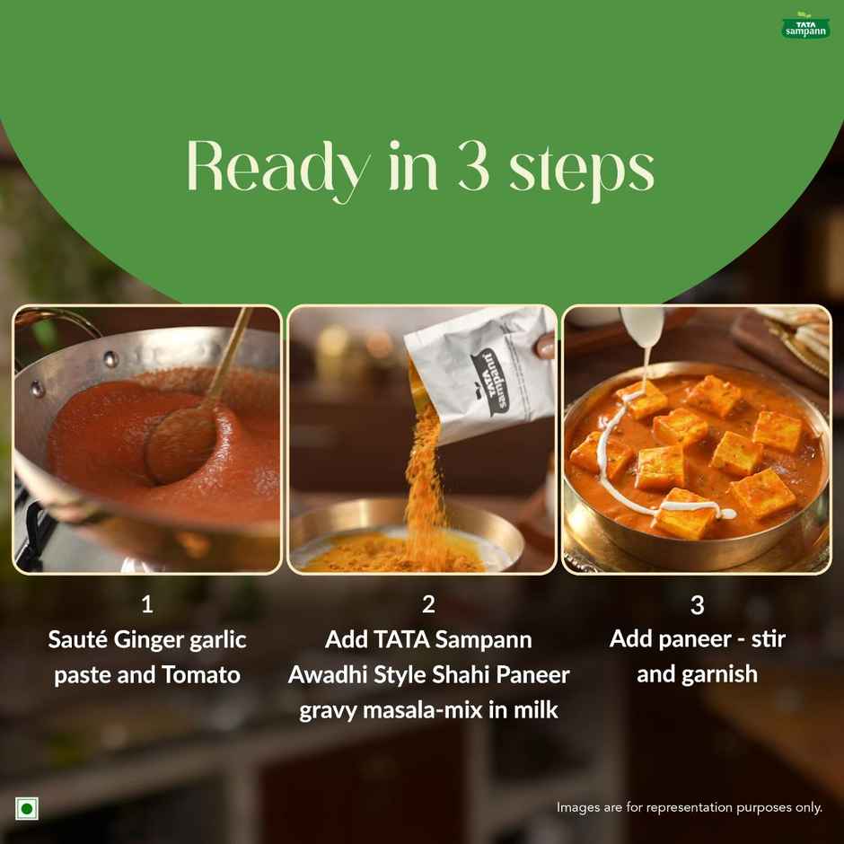 Tata Sampann Awadhi Style Shahi Paneer Gravy Masala Mix
